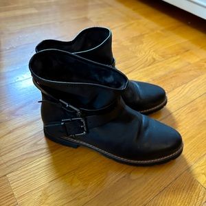 Aerosoles booties size 9 boots women shoes great condition Moto boots buckles